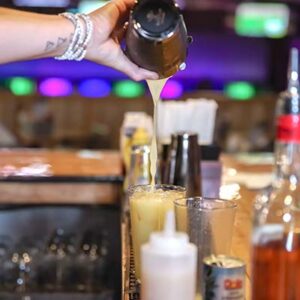 mixing drinks